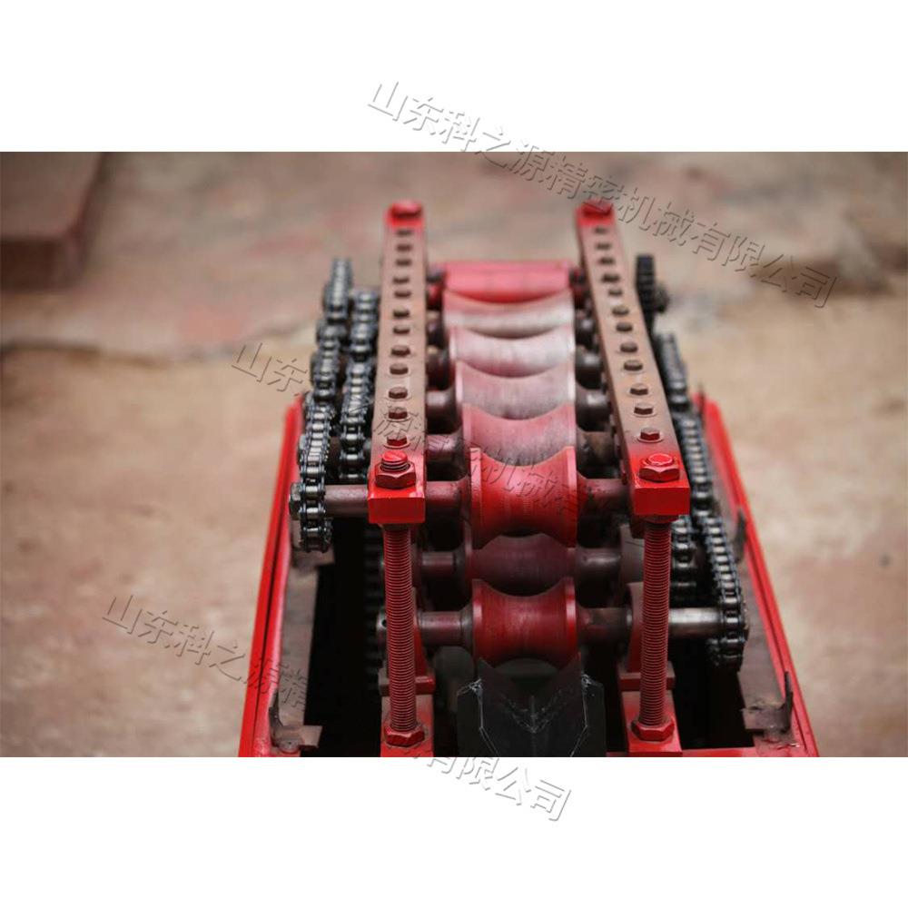 小型波纹管扁管机圆形波纹管布纹成形设备桥梁施工预应力压管机