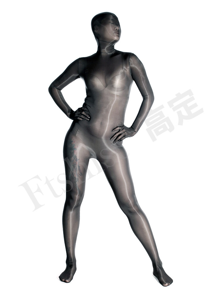 Ftshist high-quality ultra-thin horse shiny nude body stockings full-inclusive tights zentai tailor-made
