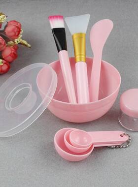 Facial Brush Mask Bowl Spoon Set Mask Brush Bar DIY Beauty T