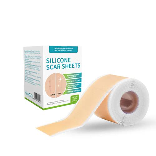 1 Roll = 4cm x 1.5m Silicone Scar Sheets , Self-Adhesive Sca