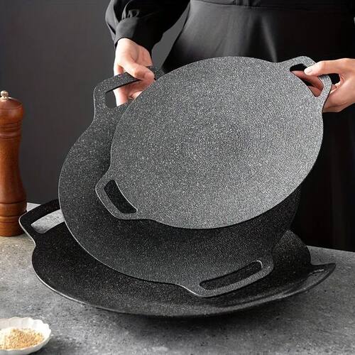 Non-stick Cast Iron Frying Pan - Cast Iron Wok - Non-stick F