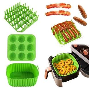 Air Fryer Silicone Baking Tray Cake Baking Silicone Tray