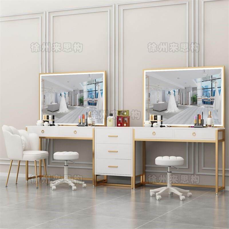 化妆台影楼专用带灯理发店专业彩妆婚纱店学校化妆桌美容院梳妆台,住宅家具,梳妆台/桌,淘宝优惠券,粉丝福利购,淘宝优惠卷