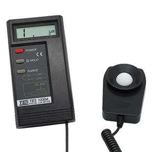 台湾泰仕照度计教室亮度计测光仪表TES-1330A/1332A/1334A/1339