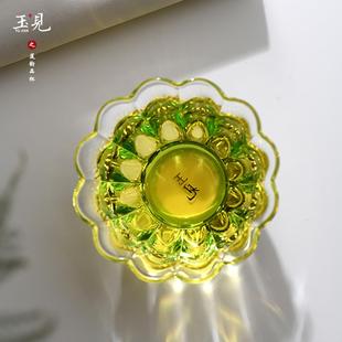 北大史玉见手工高档玻璃主人杯高硼硅耐热品茗杯80ml单杯功夫茶具