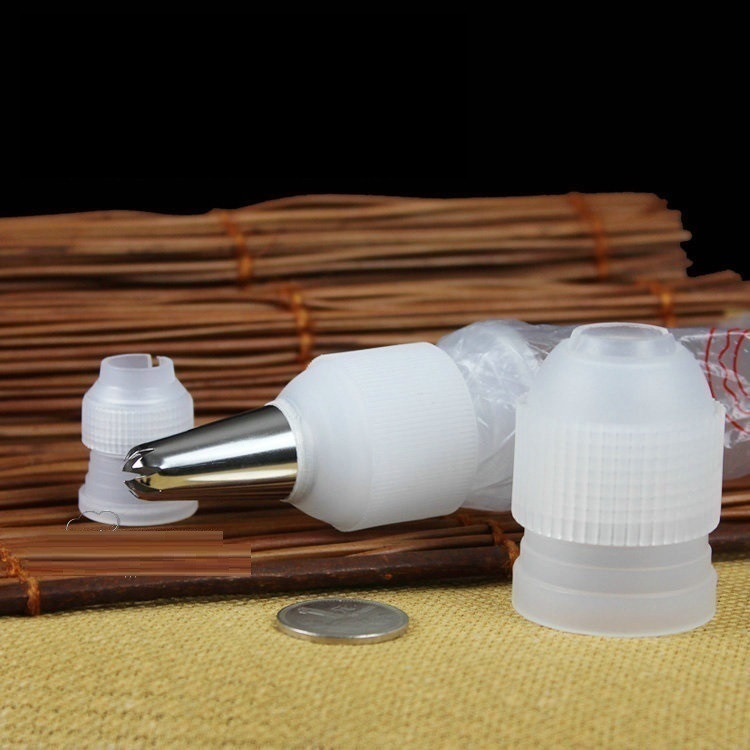 中号裱花嘴转换器转接器转换头裱花袋专用挤奶油烘焙工具洪培模具
