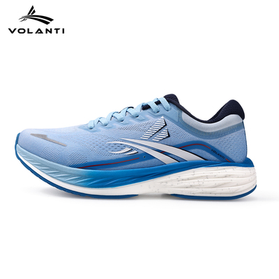 沃兰迪运动鞋减震回弹透气轻便男女款跳绳慢跑休闲鞋熊猫跑鞋