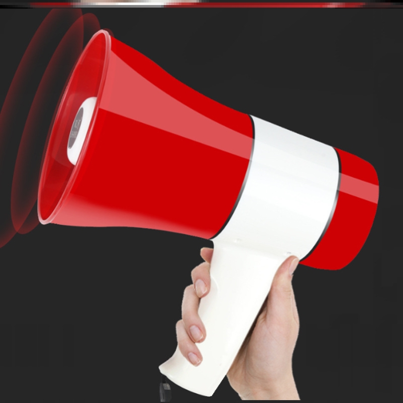 大喇叭疫情防控吆喝可插卡街边扩音器地推录音喊话机音箱小摊用的