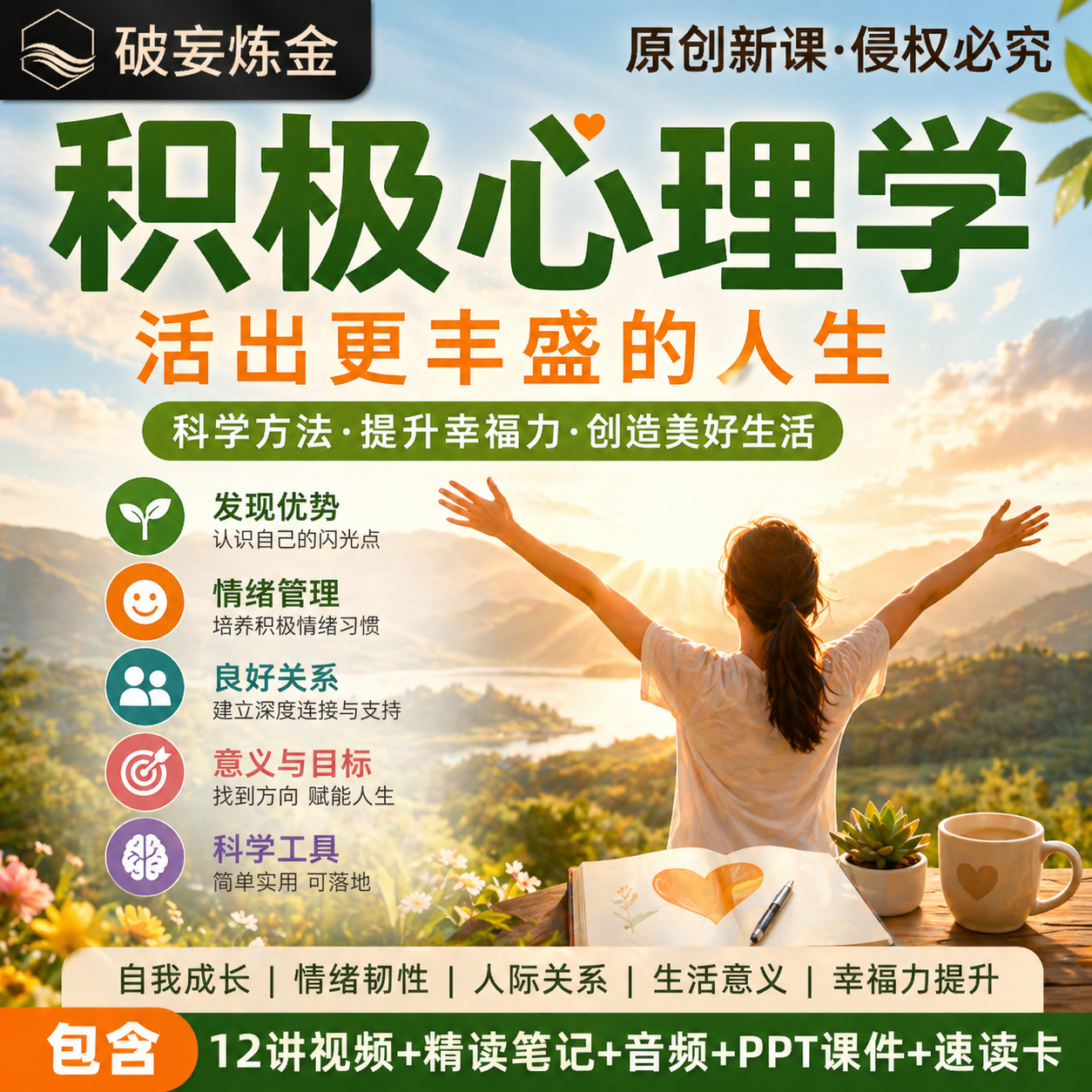 积极心理学课程哈佛幸福课情绪管理心理建设基础知识视频精读笔记