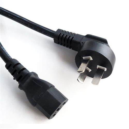 250V10A 电脑主机显示器打印机电饭锅电水壶头大功率三孔电源线