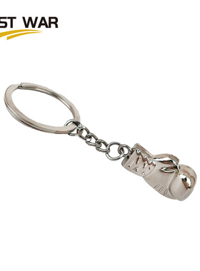 LAST WAR新款迷你小拳套钥匙扣圈环泰拳击手套金属挂件小配件饰品