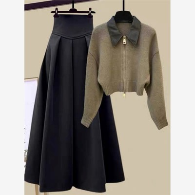 大码女装秋冬季穿搭配一