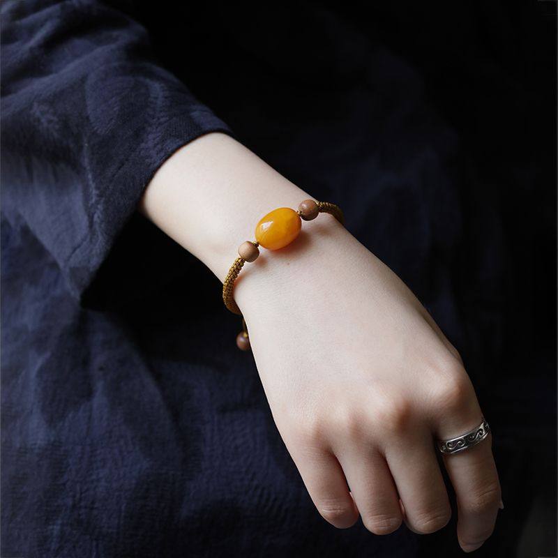 天然妖花老蜜蜡欧洲回流手绳文艺手串满蜜复古枣珠老山檀手链礼物,珠宝/钻石/翡翠,手饰,淘宝优惠券,粉丝福利购,淘宝优惠卷