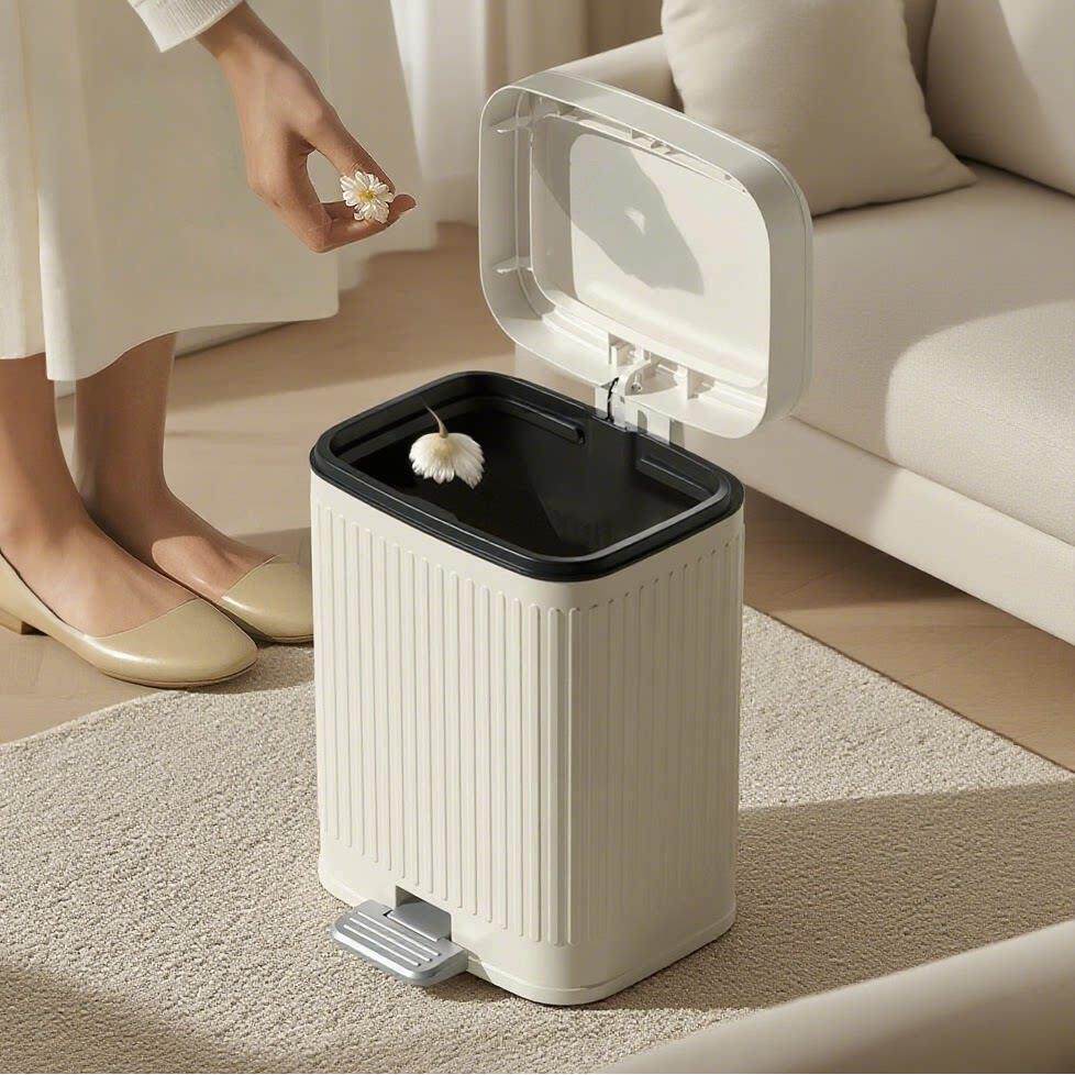 垃圾桶家用大容量客厅大号高颜值带盖卧室厨房厕所带盖脚踏式纸篓