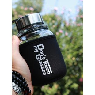 玻璃杯子便携大容量水杯1000ml男女耐热创意运动车载太空杯750ml