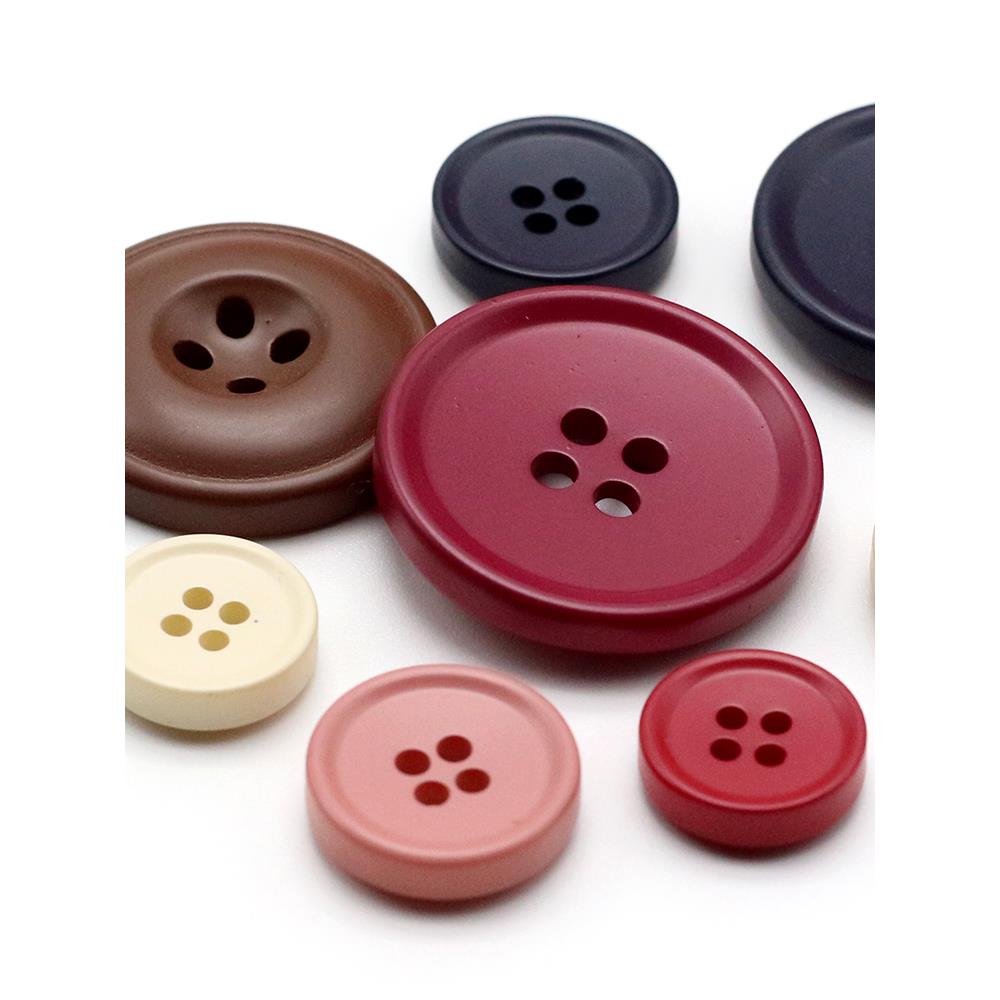 高档圆形钮扣哑光扣子双面羊绒毛呢雪地靴西装风衣毛衣西服装饰扣