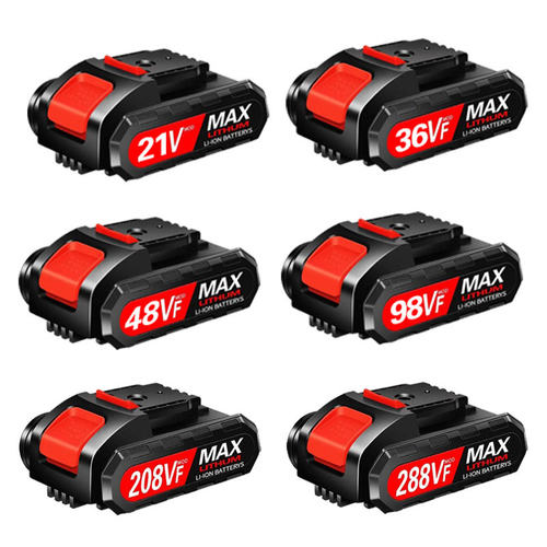 21V-288VF通用锂电池 适配手电钻电池 98VF锂电池+充电器