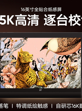 XPPen数位屏ArtistPro16(2.5K)手绘屏电脑绘画屏数绘屏手绘数位板