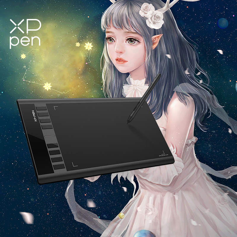 XPPen数位板Star03V2手绘板电脑写字绘画板电子手写板绘图板