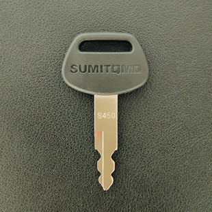 住友挖掘机钥匙SH130-5 200 210 240A2 A3 A5 A6新款启动点火钥匙