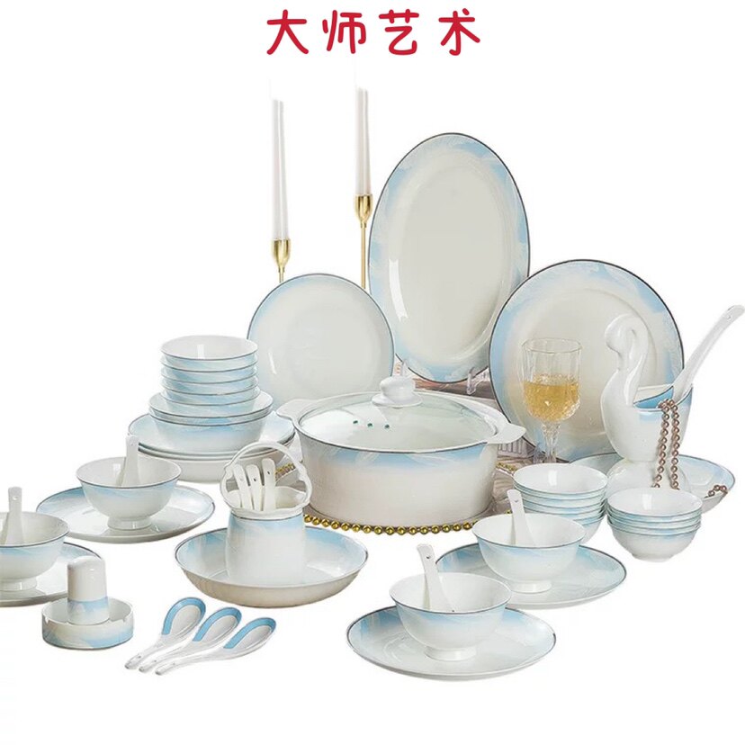 欧式餐具套装景德镇家用