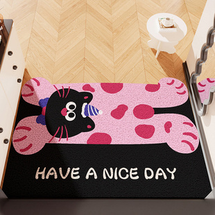 入户门地垫2025新款 门外进门防滑门垫大门口家用丝圈耐脏免洗脚垫