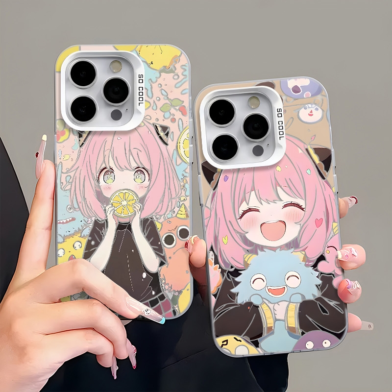 柠檬阿尼亚情侣适用苹果16pro手机壳iphone15适用一加13适用小米15适用红米k80适用荣耀300保护套适用魅族21