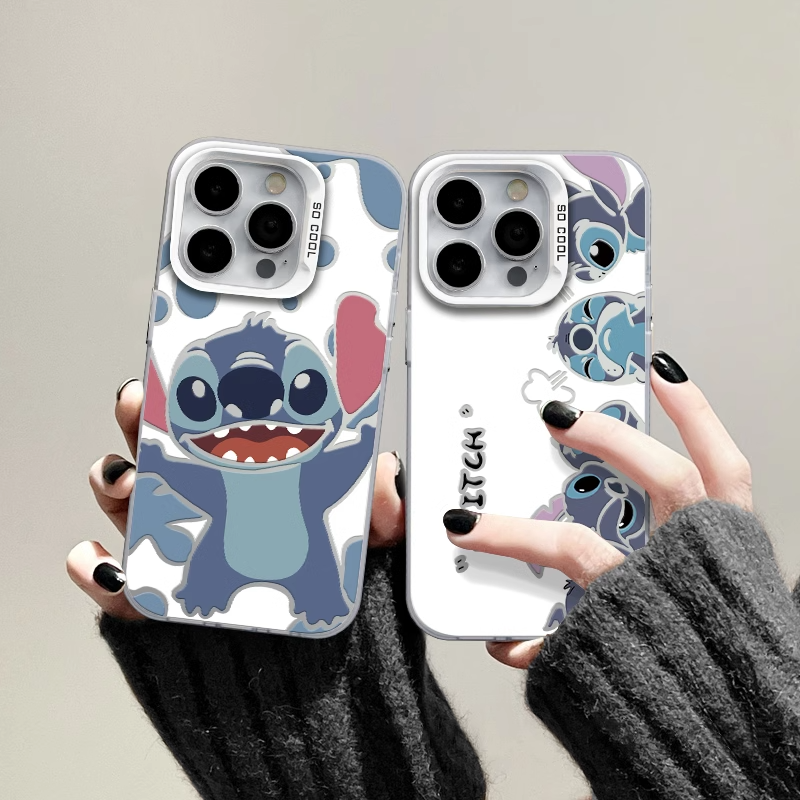 史迪仔情侣适用苹果16promax手机壳iphone15适用一加13适用小米15适用红米k80适用荣耀300保护套适用魅族21