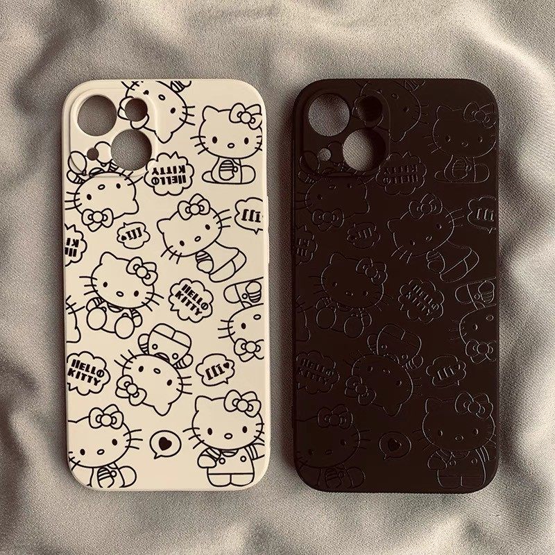 线条kt猫液态硅胶适用苹果17pro手机壳iphone17适用一加适用小米17适用红米k90适用荣耀500保护套适用魅族20,3C数码配件,手机保护套/壳,淘宝优惠券,粉丝福利购,淘宝优惠卷