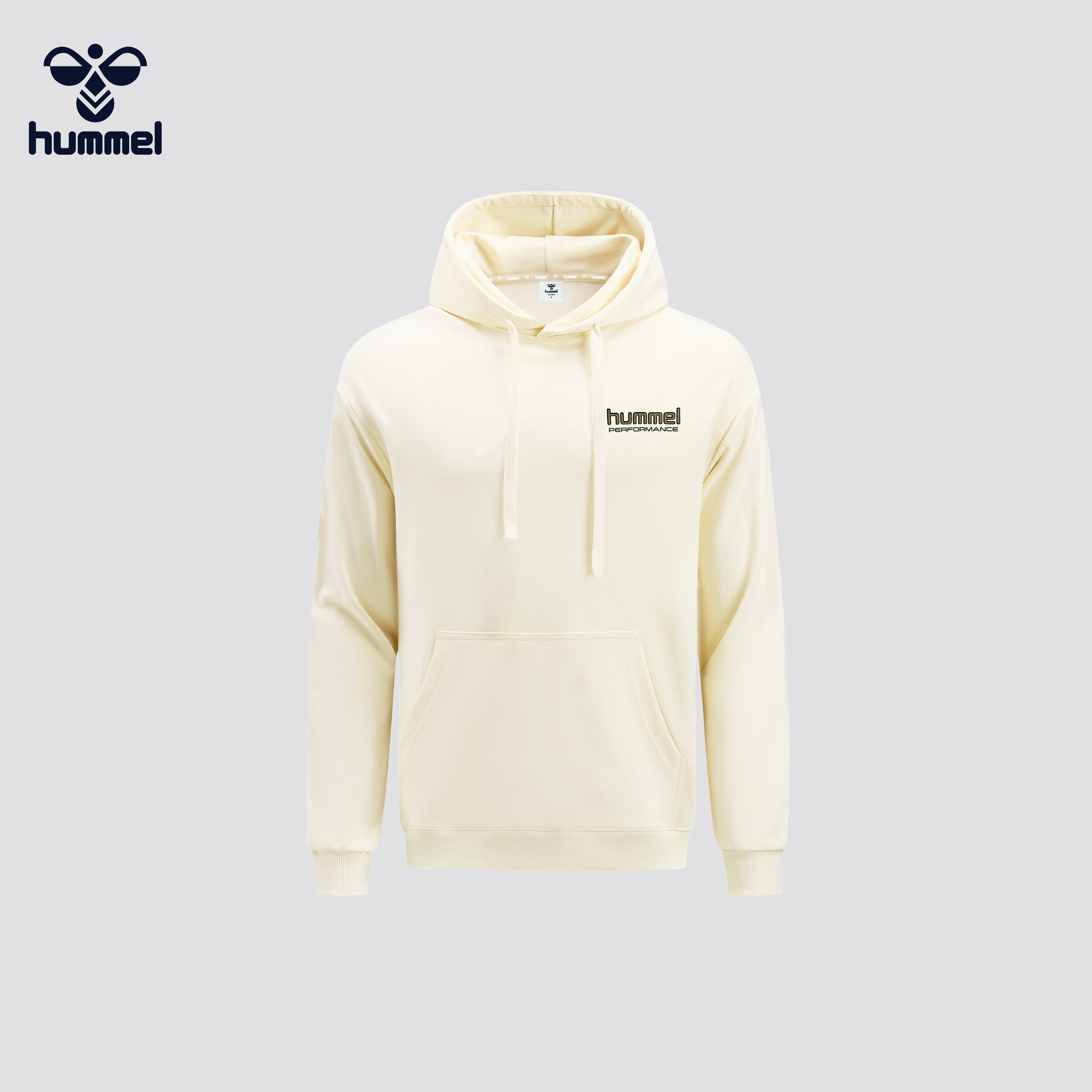 HUMMEL连帽卫衣男袋鼠兜休闲