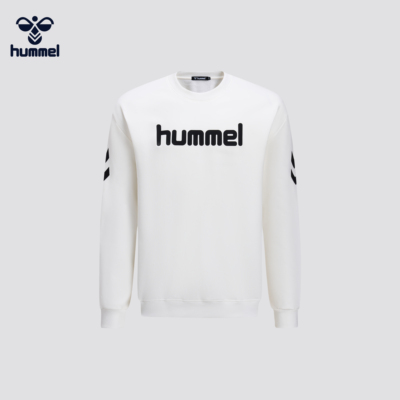 HUMMEL卫衣情侣秋季2025新款套头衫长袖圆领百搭针织