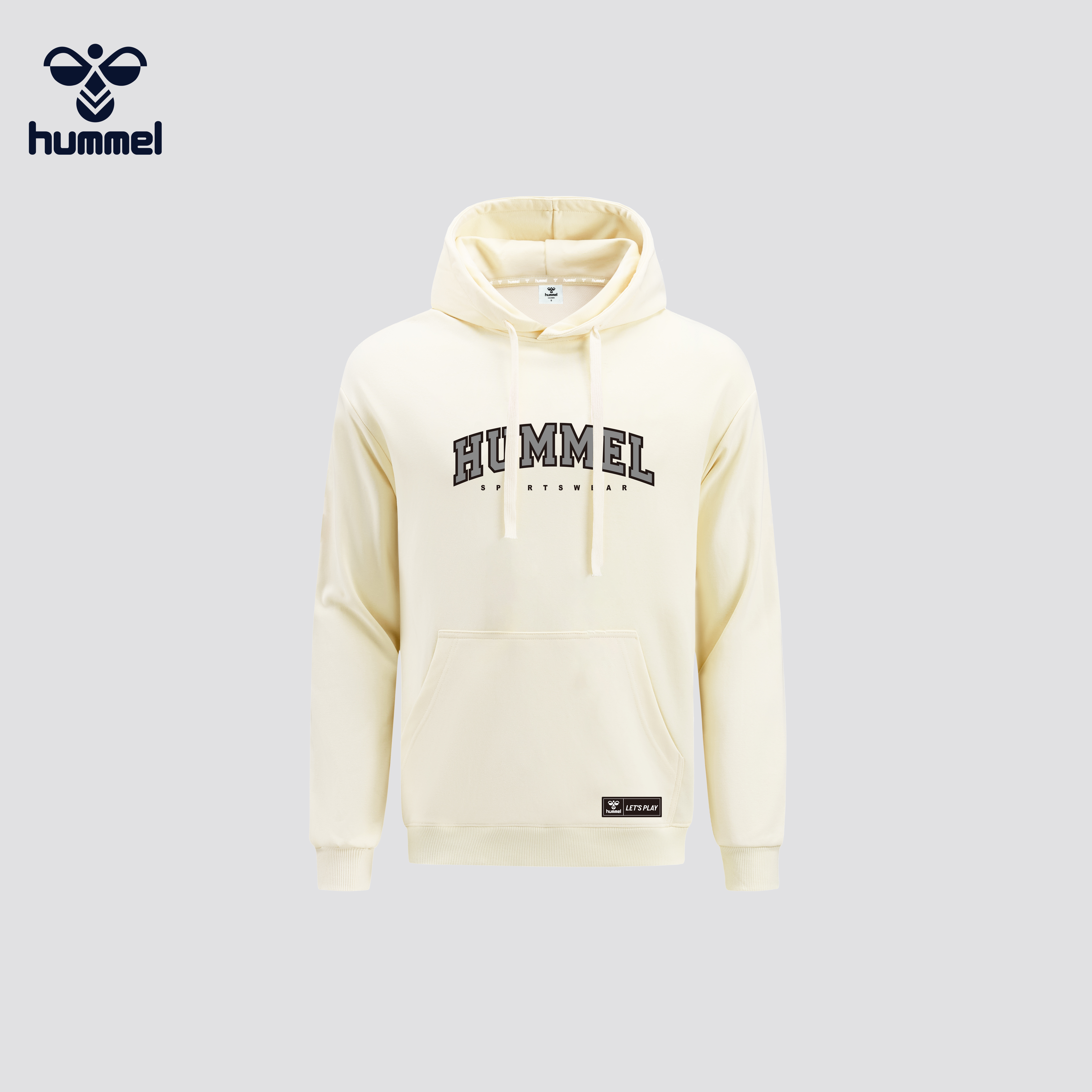 HUMMEL美式复古连帽卫衣