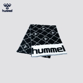 hummel2025新款 双面百搭高级感保暖毛线针织格子围脖