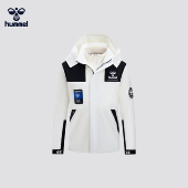 HUMMEL三合一防风男女宽松连帽外套两件套春秋冬夹克