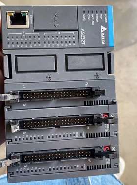台达plcAS332T.带两个模块AS32AM.AS3