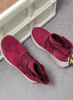 Skechers/斯凯奇 当季新款女子防滑保暖舒适运动休闲短靴