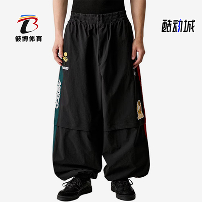 Adidas/阿迪达斯正品三叶草男女宽松阔腿时尚运动长裤KU7798