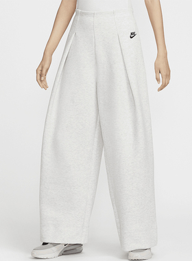 Nike/耐克正品秋季新款女士宽松简约休闲阔腿长裤FV8053-013