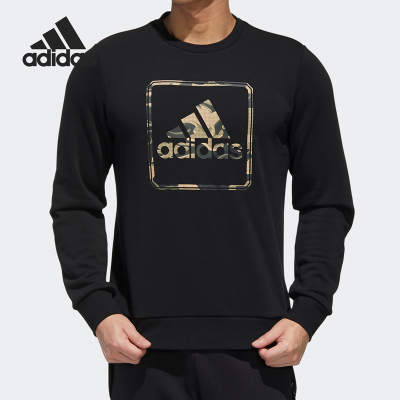 Adidas/阿迪达斯正品当季新款男子休闲圆领运动卫衣GM4477