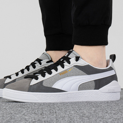Puma/彪马正品Suede Bloc夏季新款男女轻便耐磨板鞋383895-01