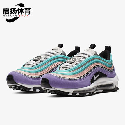 Nike/耐克正品Air Max 97 女子GS大童运动透气跑步鞋 923288-500