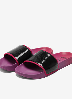 Puma/彪马正品春季新款女士简约休闲透气运动拖鞋384474-01
