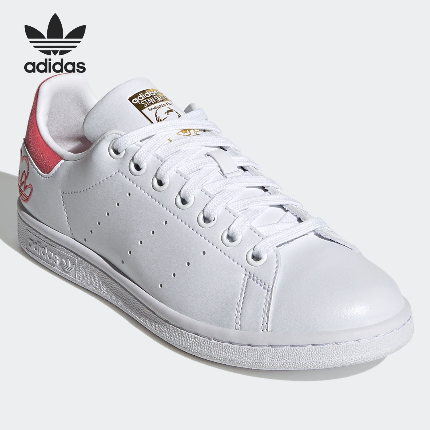 Adidas/阿迪达斯正品STAN SMITH W三叶草男女休闲板鞋 G55666