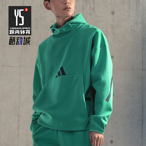 阿迪达斯男士宽松户外卫衣