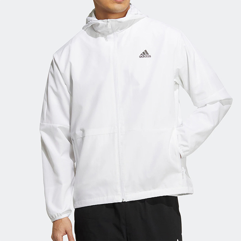 阿迪达斯男子连帽运动外套