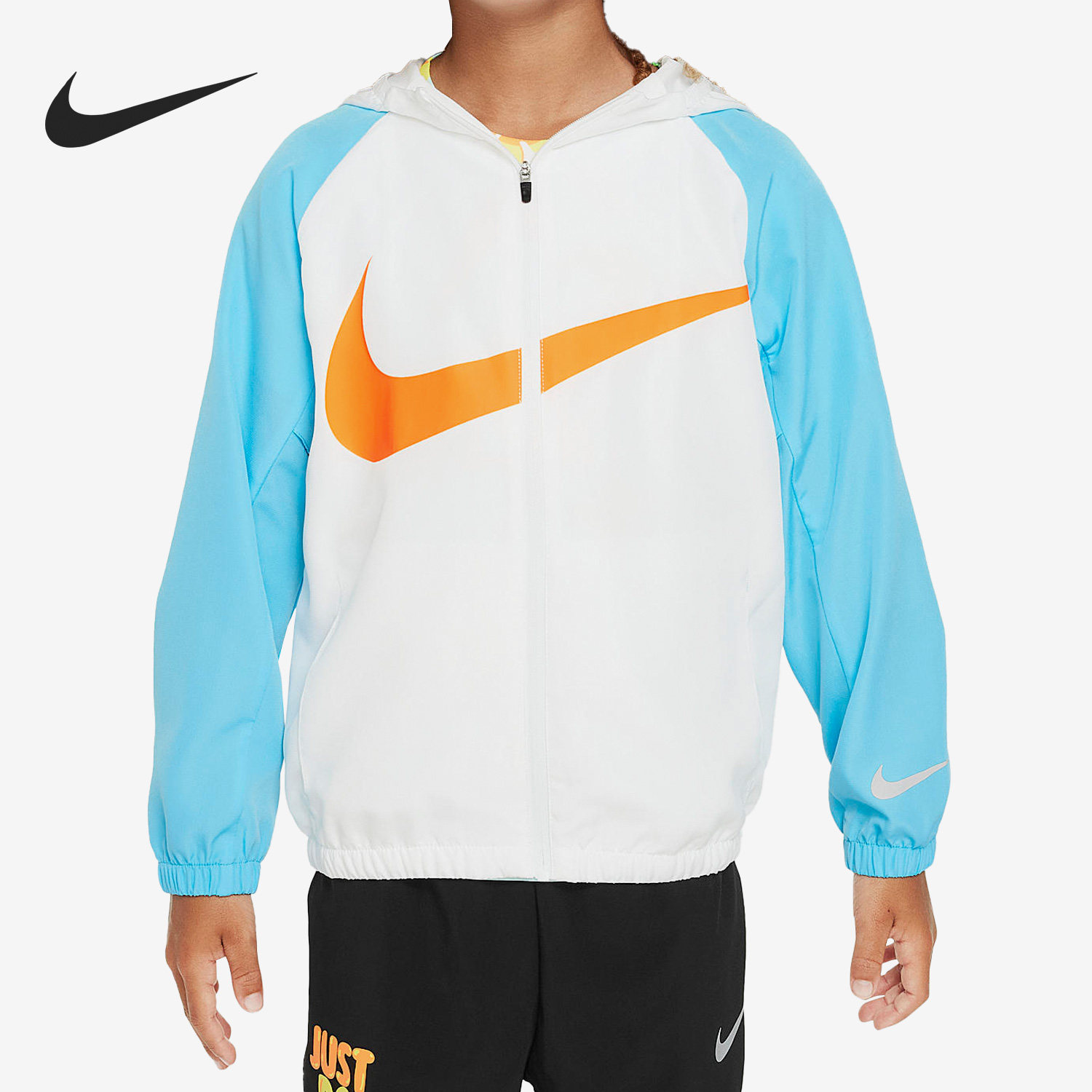 Nike/耐克正品时尚幼童印花logo运动休闲夹克外套FV5834-100,童装/婴儿装/亲子装,普通外套,淘宝优惠券,粉丝福利购,淘宝优惠卷