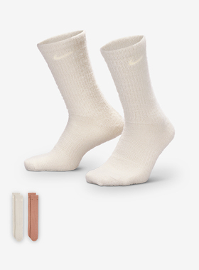 Nike/耐克正品2025年男女针织透气经典运动袜两双装HV6940-902