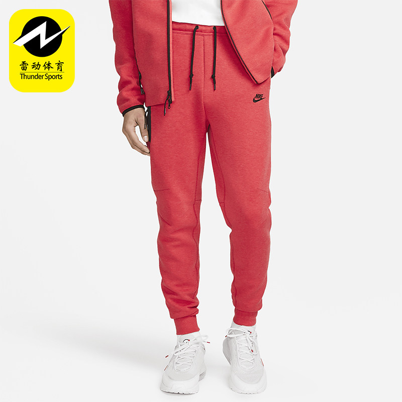 Nike/耐克正品Tech Fleece男士休闲束脚针织透气长裤FB8002-672