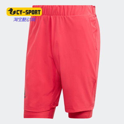 Adidas/阿迪达斯正品2N1 SHORT H.RDY男子网球运动短裤 GG3741