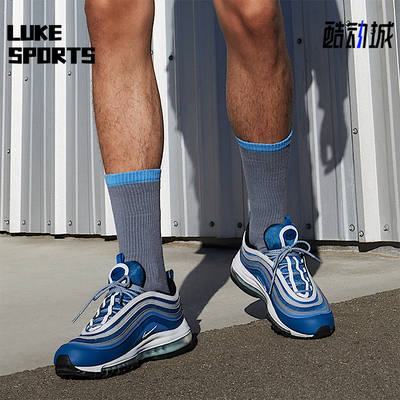 Nike/耐克正品Air Max 97男士低帮气垫耐磨运动跑步鞋FN6957-400